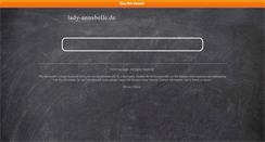 Desktop Screenshot of lady-annabelle.de